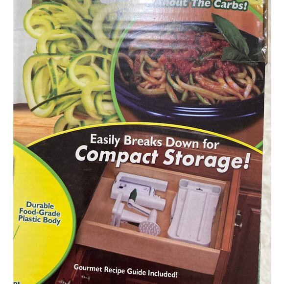 Veggetti Pro Tabletop Spiral Vegetable Cutter NEW - Picture 4 of 13
